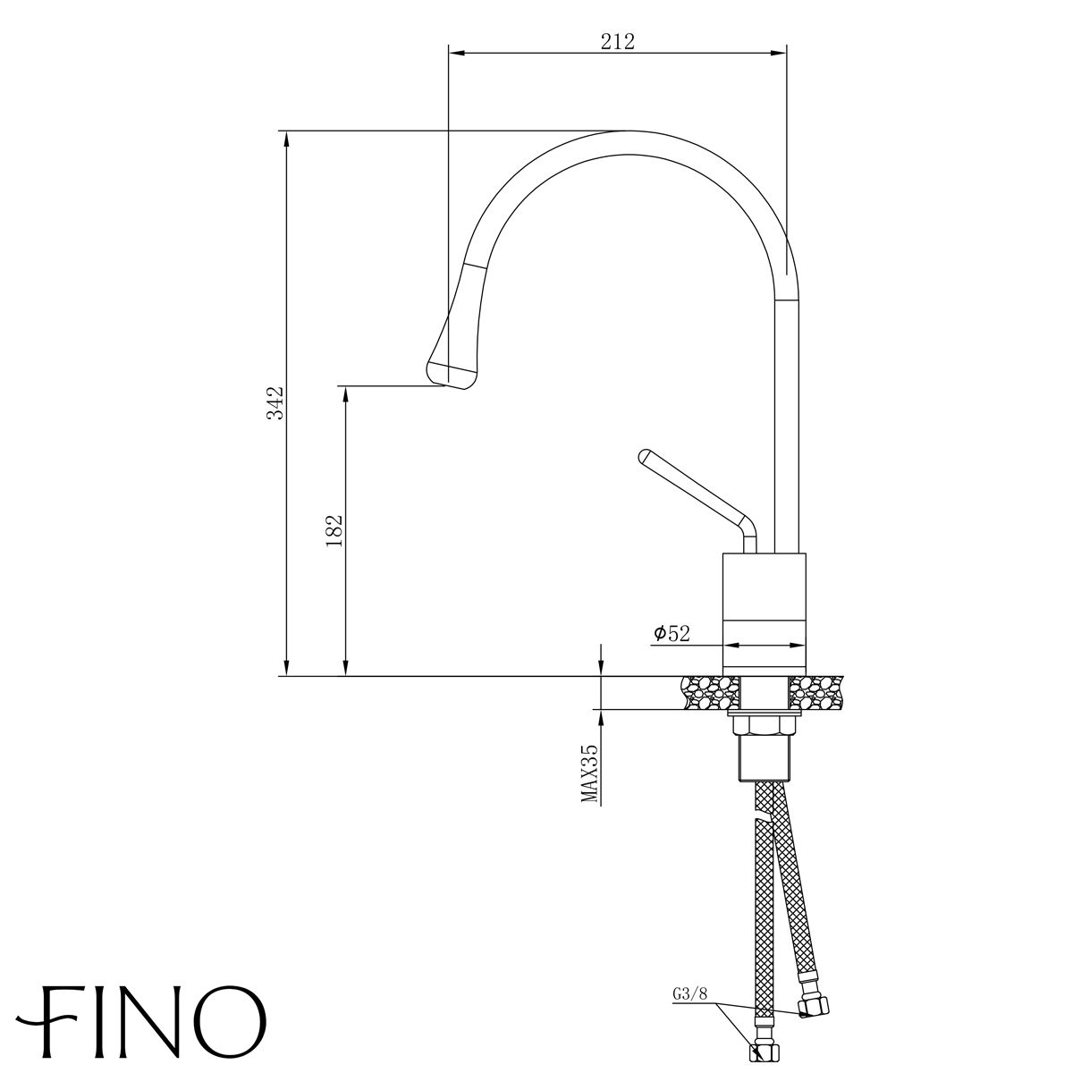 Medium Body Silver Bathroom Basin Faucet With Marble