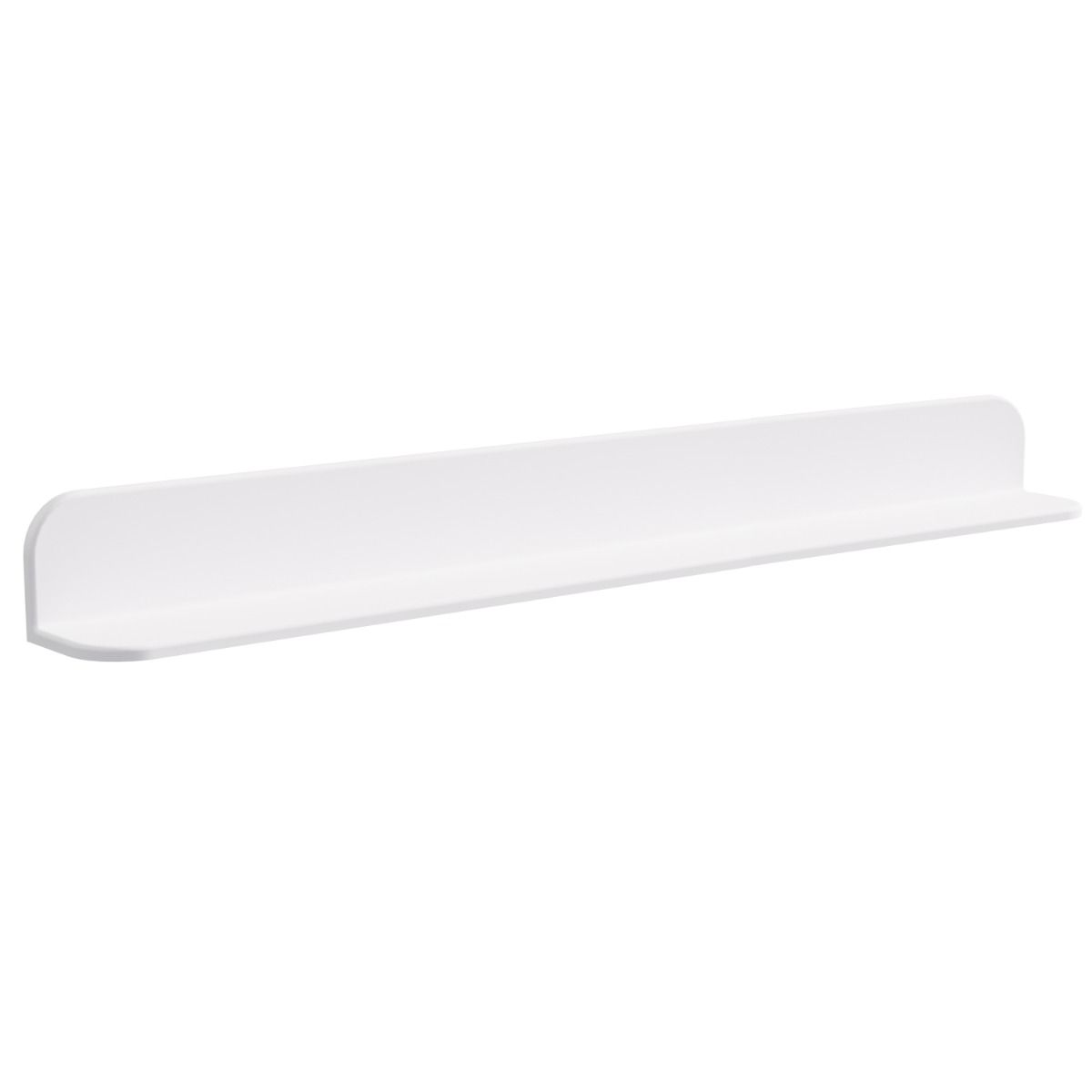 Matt White Stone Bathroom Shelf 1200mm